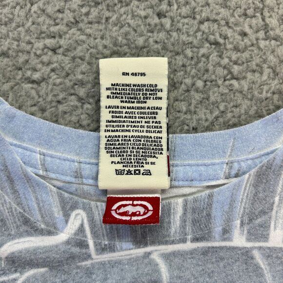 Ecko Unltd. Youth Multi Graphic Print Short Sleeve Crew Neck Tee Shirt Size XL - Picture 4 of 8